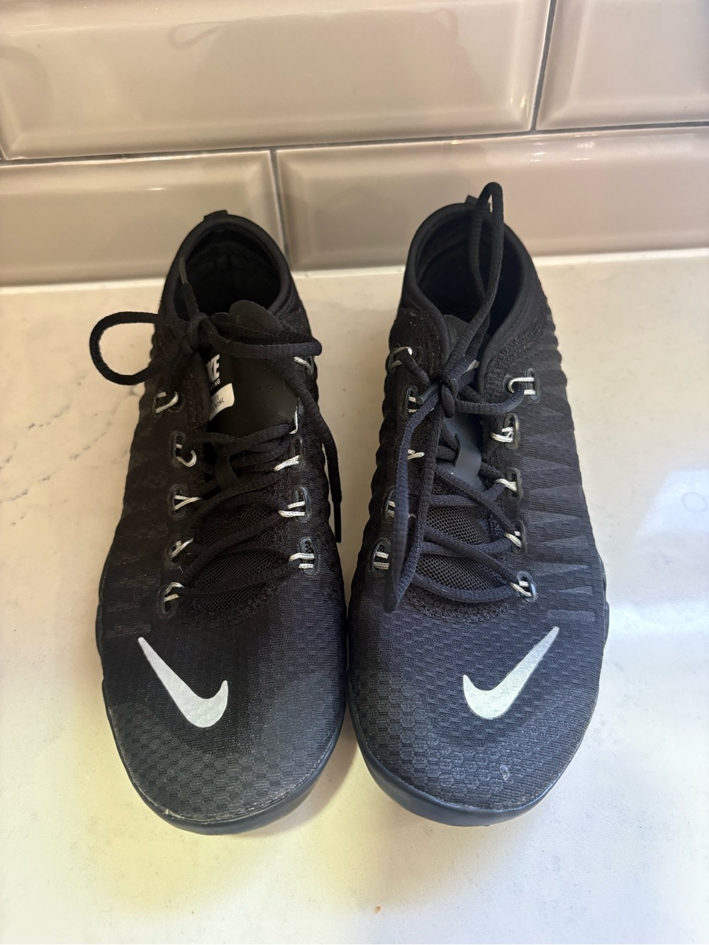 Nike Free 1.0 Cross Bionic Women Size 5.5 Black Training Shoes 641530-001